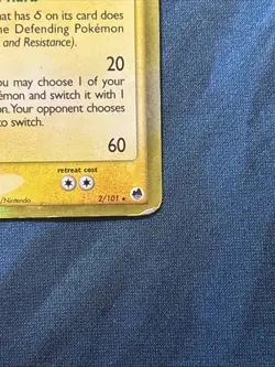 Feraligatr 2/101(Delta Species) Holo Rare Pokemon TCG: Ex Dragon Frontiers-DMG - Image 3