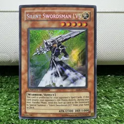 Silent Swordsman LV5 Elemental Energy EEN-ENSE4 Limited Secret Rare Yu-Gi-Oh - Image 1