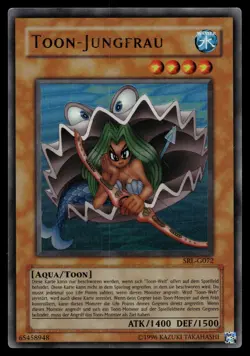TOON MERMAID SRL-072 ULTRA RARE SPELL RULER YU-GI-OH - Image 1