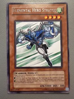 Elemental Hero Stratos CP06-EN009 unlimited Mint Condition Yu-Gi-Oh! - Image 1