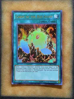 Yugioh Cards Of The Red Stone CORE-EN060 Ultra Rare 1st Ed NM - Image 1