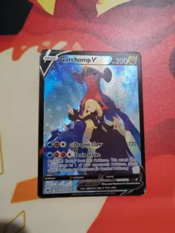 Pokemon Garchomp v TG23/TG30 Swsh10 Trainer Gallery Holo Card Astral Radiance - Image 1