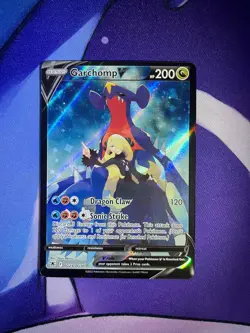 Pokemon Garchomp V TG23/TG30 Swsh10: Astral Radiance Trainer Gallery Holo NM - Image 2