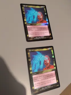 Recoil x2 Instant MTG Card. Invasion. Foil. Old Vintage Border. - Image 2