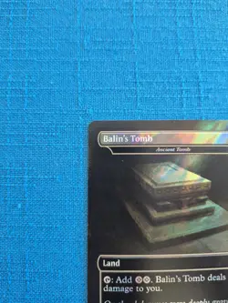 MTG Balins Tomb / Ancient Tomb SURGE FOIL #387 LOTR Lord of the Rings - Image 3