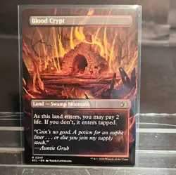 Magic the Gathering - Blood Crypt - Lorwyn Eclipsed - Borderless - MTG - Image 2