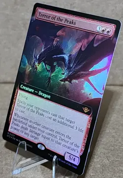 MTG - Terror of the Peaks - OTJ - 337 - Borderless Foil - Image 2