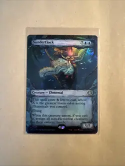 MTG Sunderflock ECL 0309 R NM FOIL Showcase - Image 1