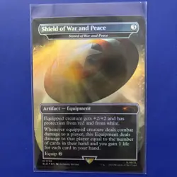 Shield Of War And Peace (Sword) Rainbow Foil Secret Lair Marvel MTG Magic SLD - Image 2