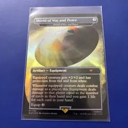 Shield Of War And Peace (Sword) Rainbow Foil Secret Lair Marvel MTG Magic SLD - Image 3