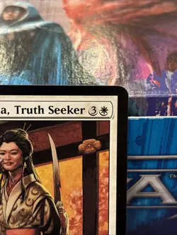 Michiko Konda, Truth Seeker Saviors of Kamigawa White Rare MTG NM UP - Image 3