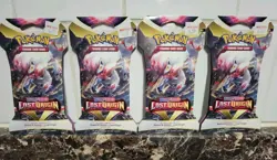 Pokemon TCG Sword and Shield Lost Origin x4 sleeved Booster Packs Lot of 4 - Image 1