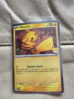 Pikachu 051 /162 Stamped 2026 Pokemon Day 30 Promo TCG With Coin - Image 2