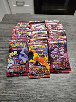 Pokemon TCG Destined Rivals Loose Booster Packs New & Factory Sealed (Lot Of 36) - Image 1