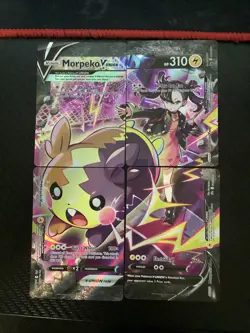 Pokemon Morpeko V-Union SWSH287-290 Black Star Promo Set of 4! NM - Image 1