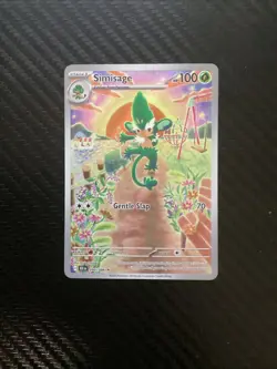 Pokemon TCG Simisage 090/086 Black Bolt Illustration Rare Card - Near Mint - Image 1