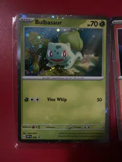 Bulbasaur Charmander Squirtle Pokemon Cards Cosmos Promo Set 046 047 048 NM 151 - Image 2
