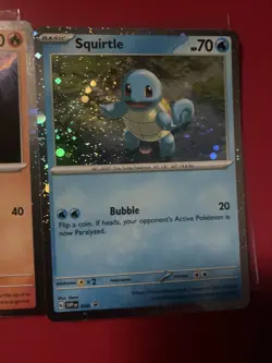 Bulbasaur Charmander Squirtle Pokemon Cards Cosmos Promo Set 046 047 048 NM 151 - Image 4