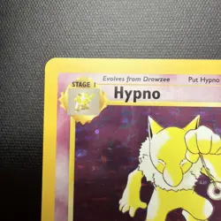 Pokemon TCG Hypno Fossil Holo Card 8/62 Unlimited Rare - Image 5