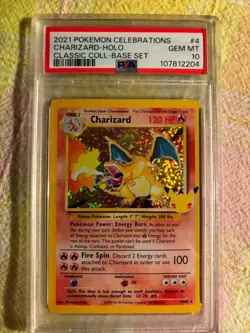 PSA 10 SEQUENTIAL SET Charizard Blastoise Venusaur 2021 Celebrations Gem Mint - Image 3