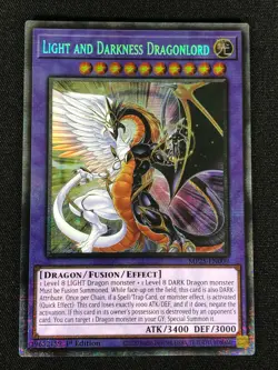 Yugioh Light and Darkness Dragonlord MP25-EN009 1st Starlight (NM) - Image 1