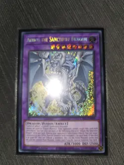 Yugioh Albion The Sanctifire Dragon CYAC-EN035 Secret Rare 1st Edition NM!EURO - Image 1