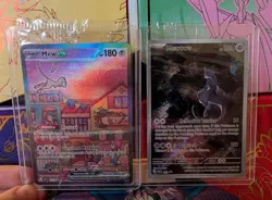 SEALED Pokemon Scarlet & Violet 151 UPC Mew EX 053/Mewtwo 052 Black Star Promo - Image 1