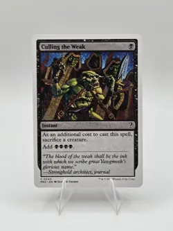 Culling the Weak (White Border) Mystery Booster 2 Regular Near Mint - Image 1