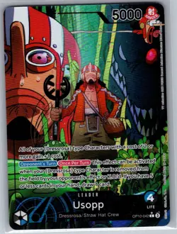 Usopp (Alt Art) OP10-042 English Royal Blood - One Piece Card - NM - Image 1