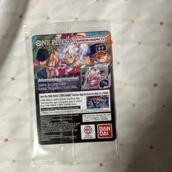 Bandai One Piece CCG Monkey.D.Luffy US Voyage Promo Holo Card CMAB-0140 - Image 2
