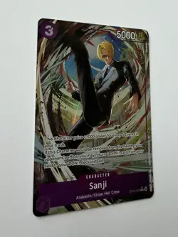 One Piece CCG Sanji OP12-070 Alt Art - Near Mint! Legacy Of The Master - Image 2