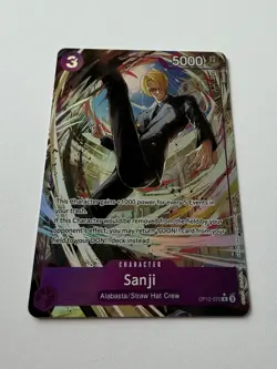 One Piece CCG Sanji OP12-070 Alt Art - Near Mint! Legacy Of The Master - Image 4