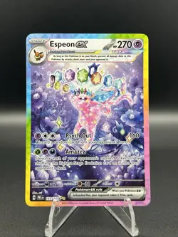 Pokemon TCG Espeon ex 155/131 - Sv: Prismatic Evolutions SIR Holo English NM - Image 1