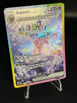 Pokemon TCG Espeon ex 155/131 - Sv: Prismatic Evolutions SIR Holo English NM - Image 3