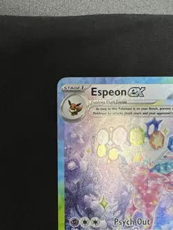 Pokemon TCG Espeon ex 155/131 - Sv: Prismatic Evolutions SIR Holo English NM - Image 4