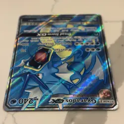 Pokemon Gyarados GX TCG Full Art Ultra Rare Card Crimson Invasion 101/111 LP - Image 3