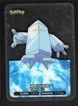Pokemon - 2006 - Lamincards - Edibas - 142 Regice - Deutsch - Image 1