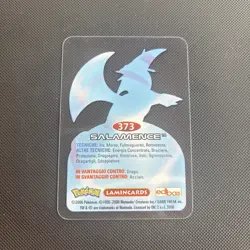 Salamence 373 Pokemon Lamincards Edibas - ITA - EXC - Image 2