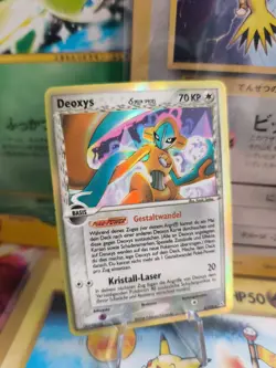 Pokemon Karte Card Deoxys Ex Holon Phantoms Delta Species Normal Holo Exc - Image 1