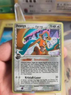 Pokemon Karte Card Deoxys Ex Holon Phantoms Delta Species Normal Holo Exc - Image 2