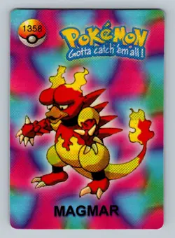 Pokemon Card - Magmar #1358 - Vending Machine - Holo - Image 1