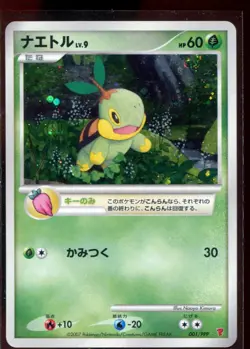 Turtwig 001/PPP SWIRL NM 2007 Holo Promo Japanese Pokemon Card - Image 1