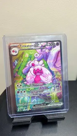Tinkaton EX 262/193 Special Illustration Rare Paldea Evolved Pokemon Card - Image 1