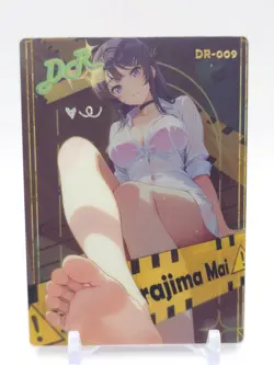 Genki Parade 2 - Anime Waifu DR Trading Card - Sakurajima Mai - Image 1