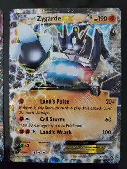 Krookodile EX XY25 Zygarde EX XY151 Black Star Promo Holo Pokemon TCG Card XY NM - Image 3