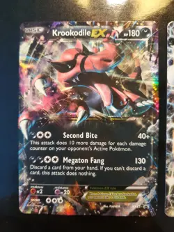 Krookodile EX XY25 Zygarde EX XY151 Black Star Promo Holo Pokemon TCG Card XY NM - Image 4