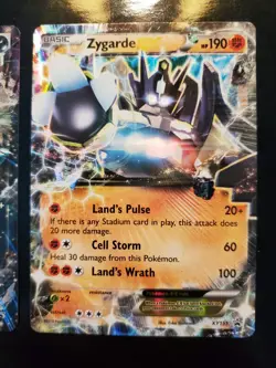 Krookodile EX XY25 Zygarde EX XY151 Black Star Promo Holo Pokemon TCG Card XY NM - Image 5
