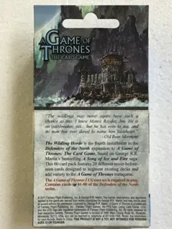 Game of Thrones The Card Game TCG The Wildling Horde Chapter Pack LCG - Image 2