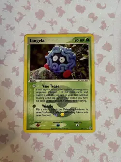 Tangela 30/112 Rare Reverse Holo EX FireRed & LeafGreen Pokemon Card 2004 NM - Image 1