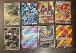 Pokemon Full Art Lot Of 8 Cards - Image 1